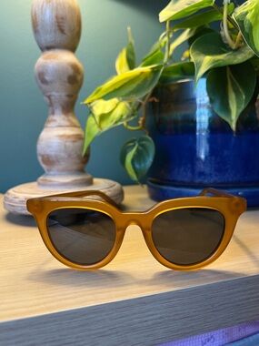Madewell Amber Round Frame Sunglasses